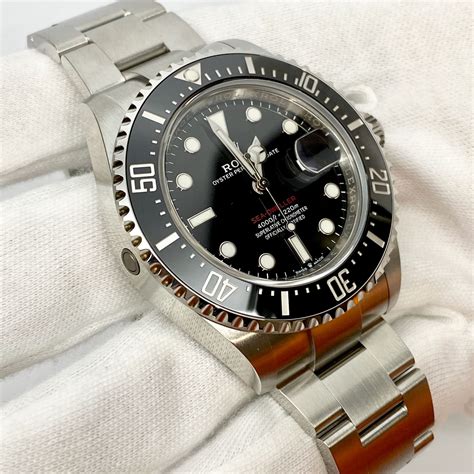 rolex single red sea dweller